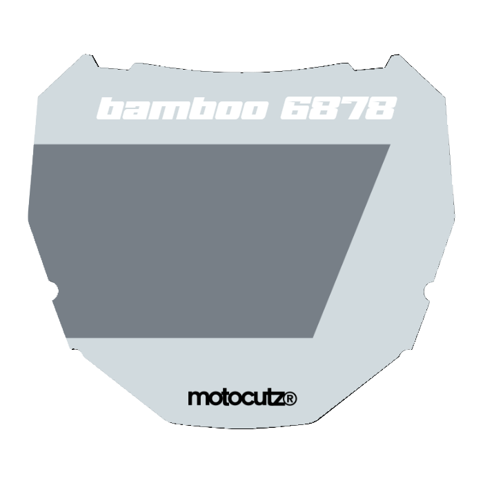 CUSTOM ODI NUMBER PLATE DECAL