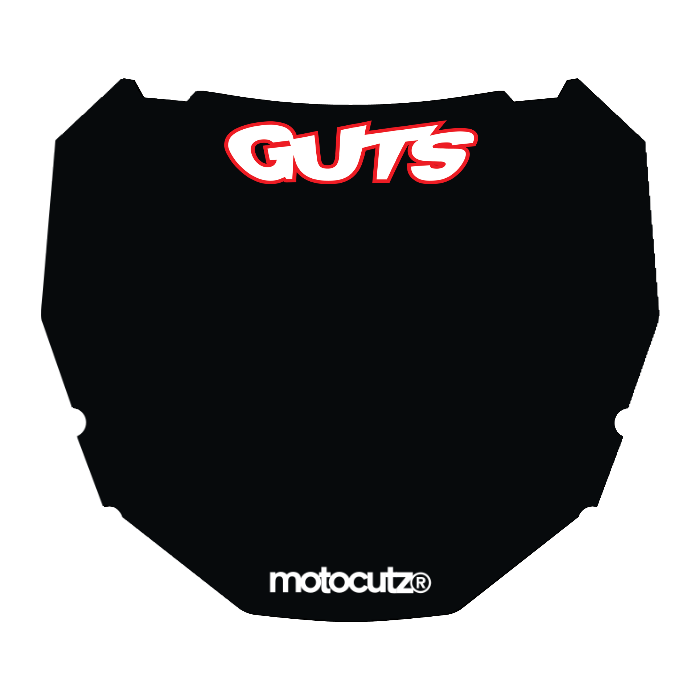 CUSTOM ODI NUMBER PLATE DECAL