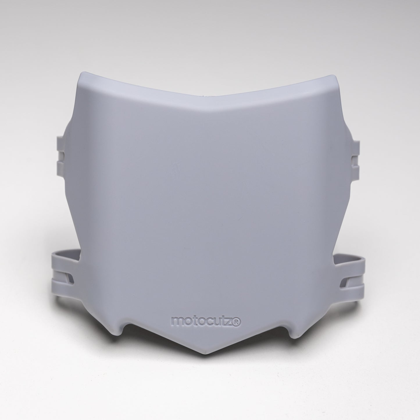 MOTOCUTZ FRONT NUMBER PLATE GREY