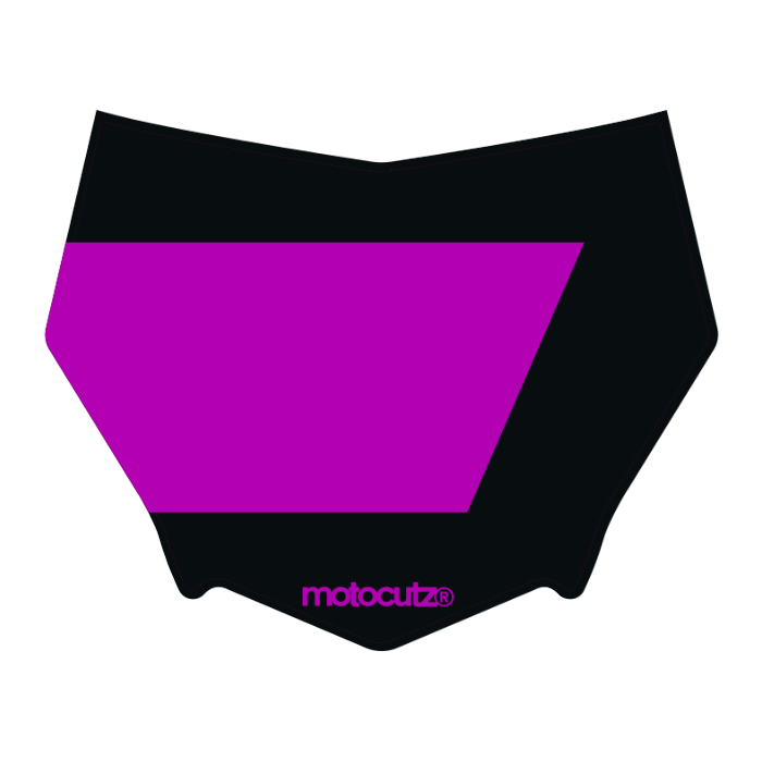 CUSTOM MOTOCUTZ FRONT PLATE DECAL