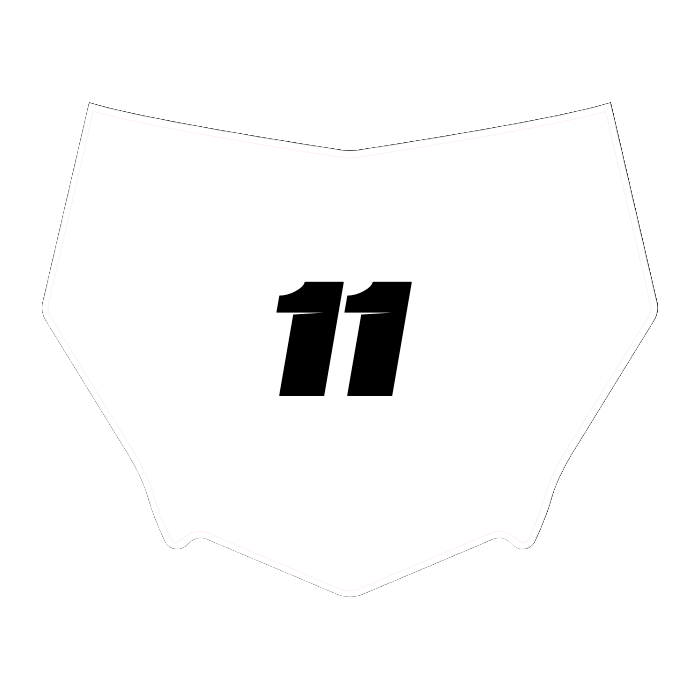 CUSTOM MOTOCUTZ FRONT PLATE DECAL