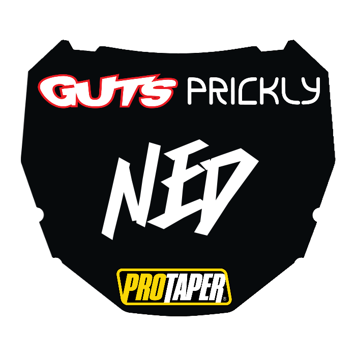 CUSTOM ODI NUMBER PLATE DECAL