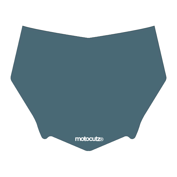 CUSTOM MOTOCUTZ FRONT PLATE DECAL