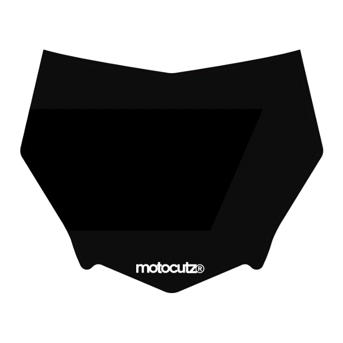 CUSTOM MOTOCUTZ FRONT PLATE DECAL