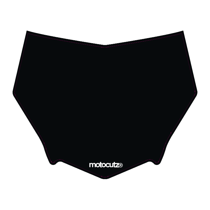 CUSTOM MOTOCUTZ FRONT PLATE DECAL