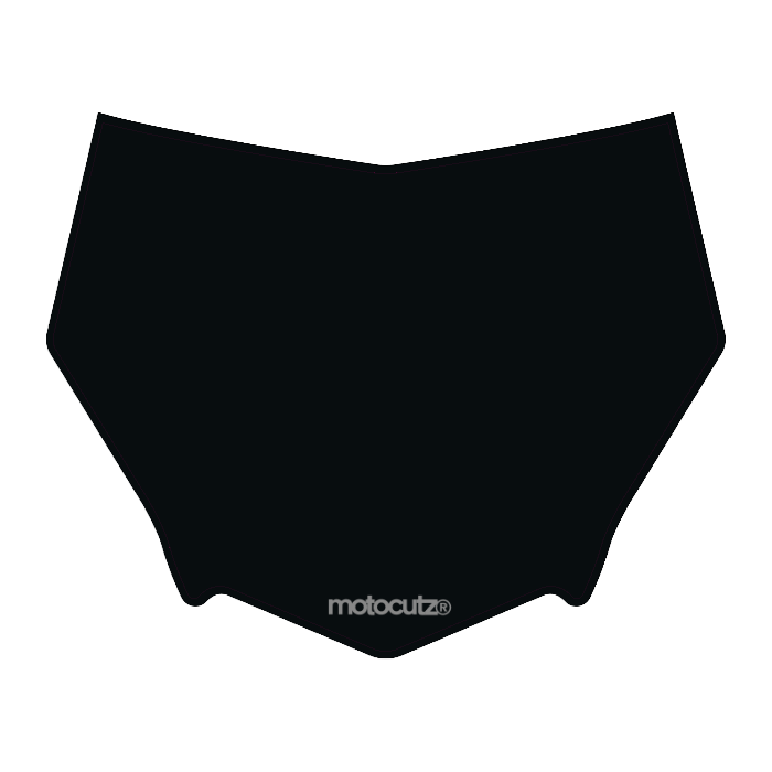 CUSTOM MOTOCUTZ FRONT PLATE DECAL