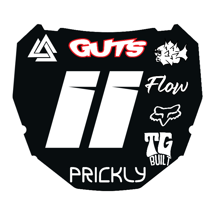 CUSTOM ODI NUMBER PLATE DECAL