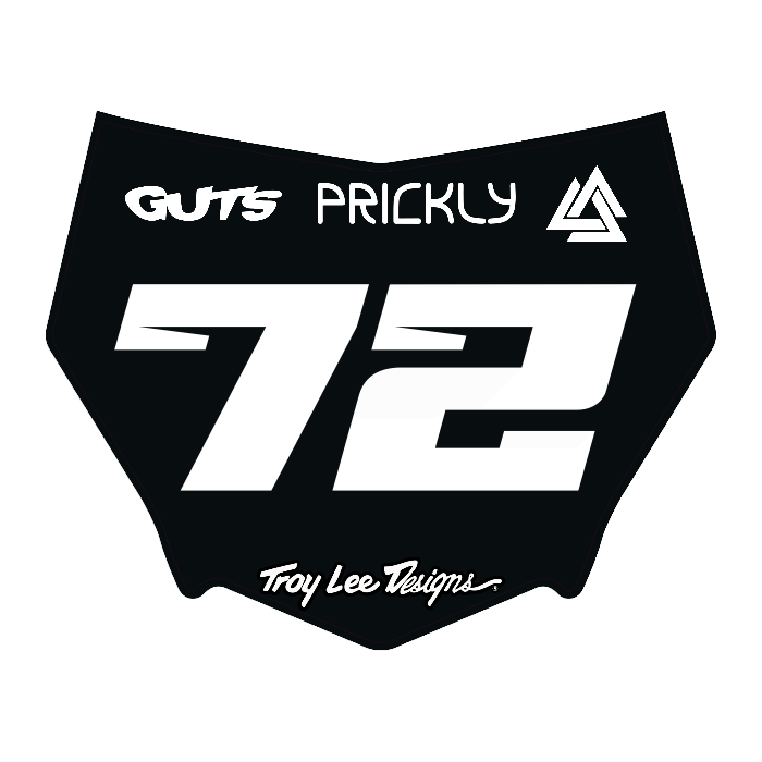 CUSTOM MOTOCUTZ FRONT PLATE DECAL