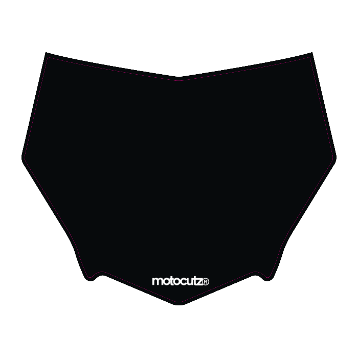 CUSTOM MOTOCUTZ FRONT PLATE DECAL