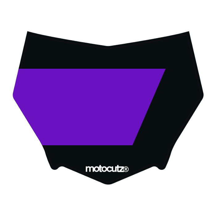 CUSTOM MOTOCUTZ FRONT PLATE DECAL