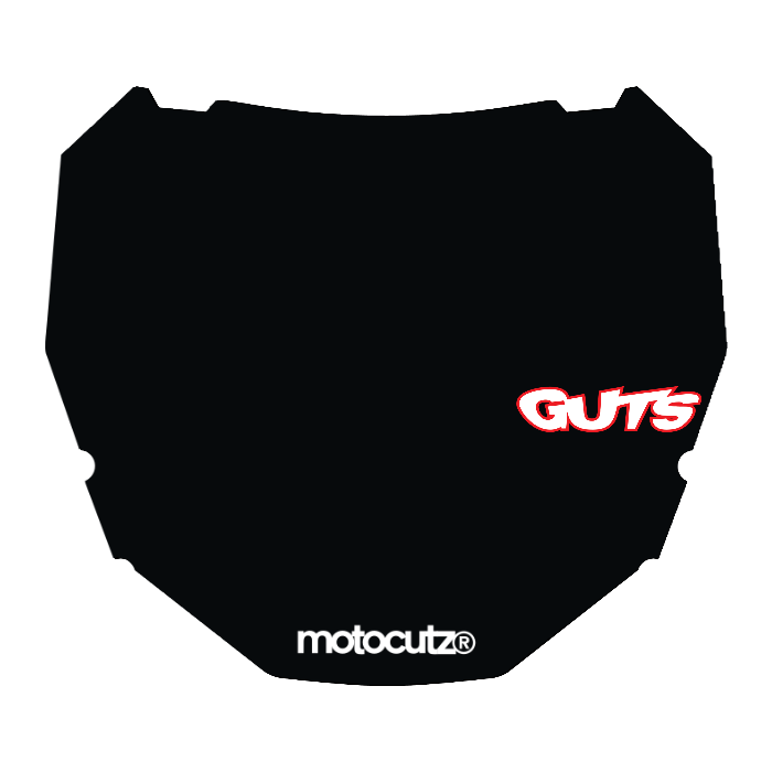 CUSTOM ODI NUMBER PLATE DECAL