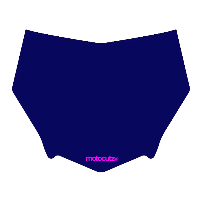 CUSTOM MOTOCUTZ FRONT PLATE DECAL