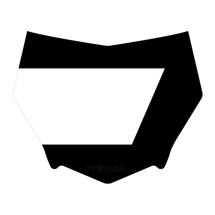 CUSTOM MOTOCUTZ FRONT PLATE DECAL