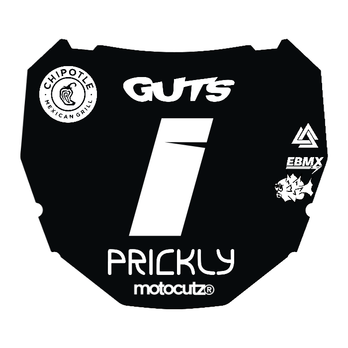 CUSTOM ODI NUMBER PLATE DECAL
