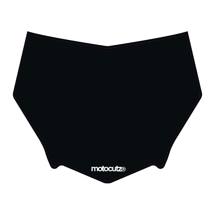 CUSTOM MOTOCUTZ FRONT PLATE DECAL