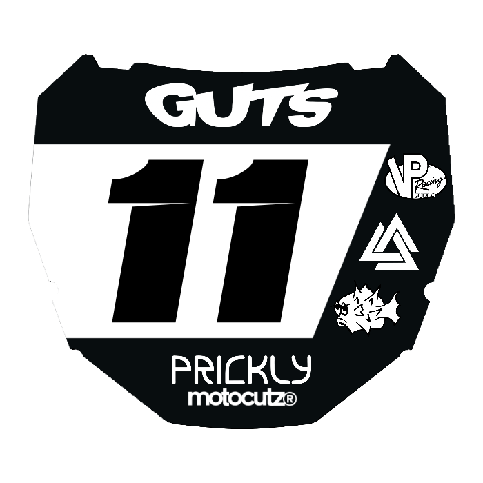 CUSTOM ODI NUMBER PLATE DECAL