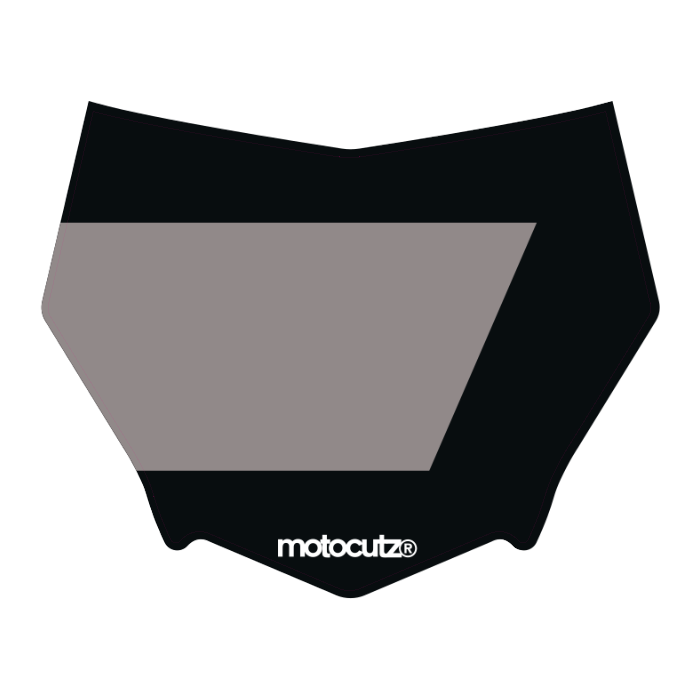 CUSTOM MOTOCUTZ FRONT PLATE DECAL