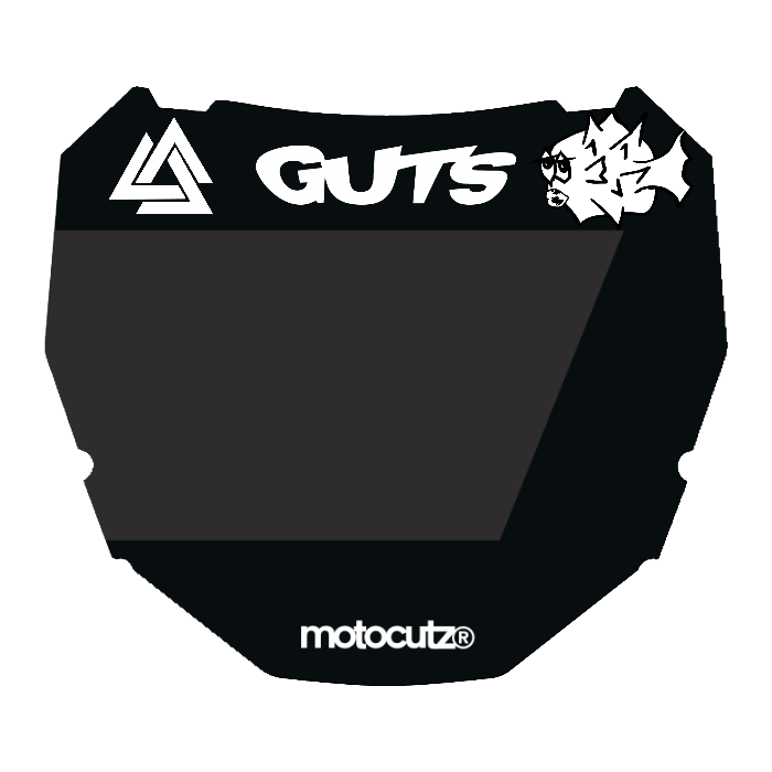 CUSTOM ODI NUMBER PLATE DECAL
