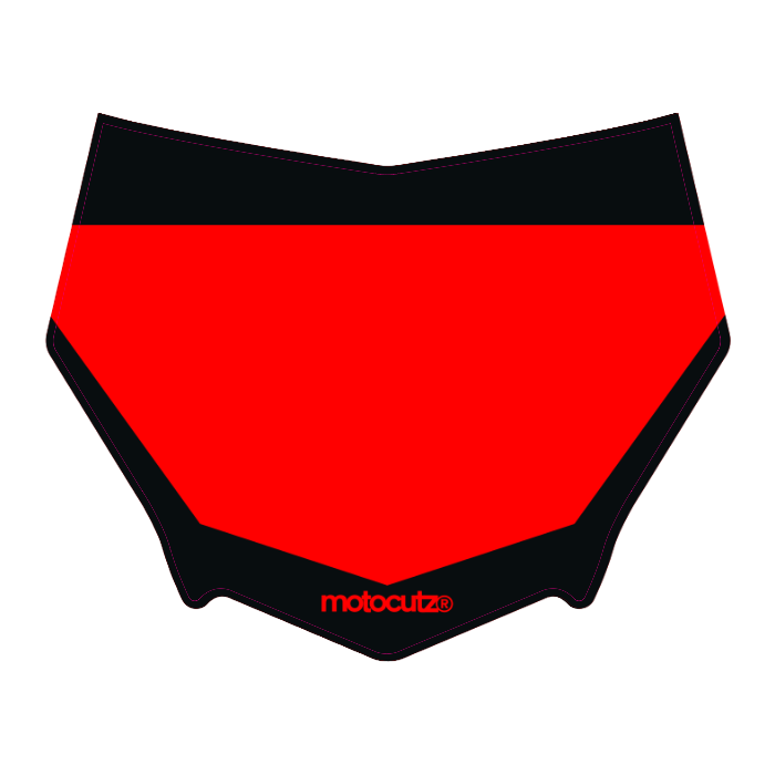 CUSTOM MOTOCUTZ FRONT PLATE DECAL