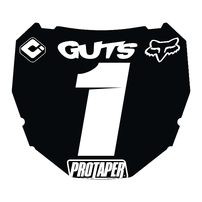 CUSTOM ODI NUMBER PLATE DECAL