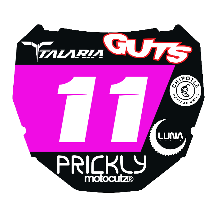 CUSTOM ODI NUMBER PLATE DECAL
