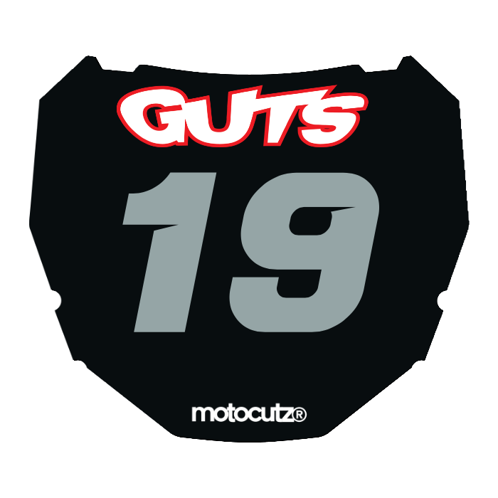 CUSTOM ODI NUMBER PLATE DECAL