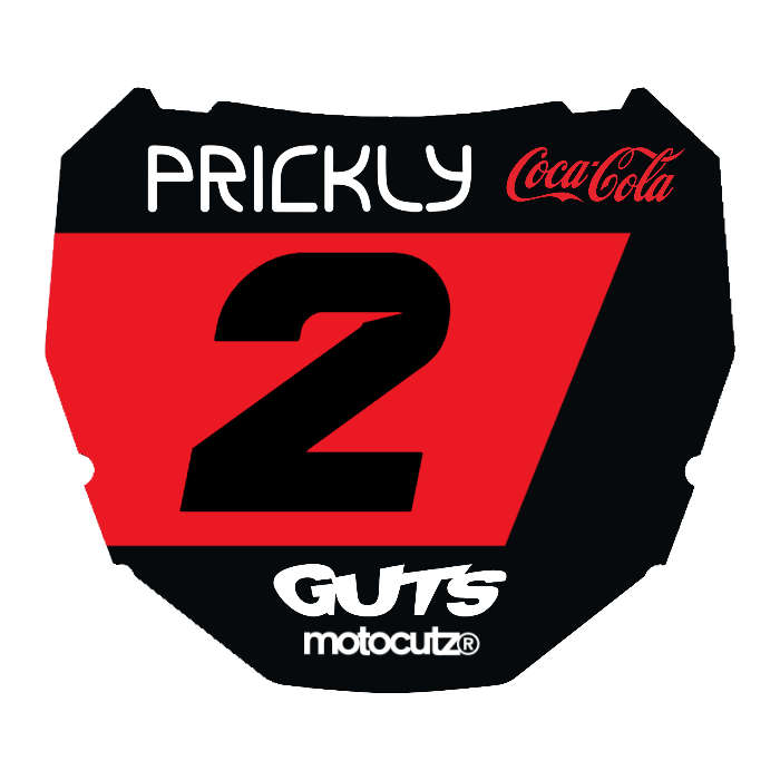 CUSTOM ODI NUMBER PLATE DECAL