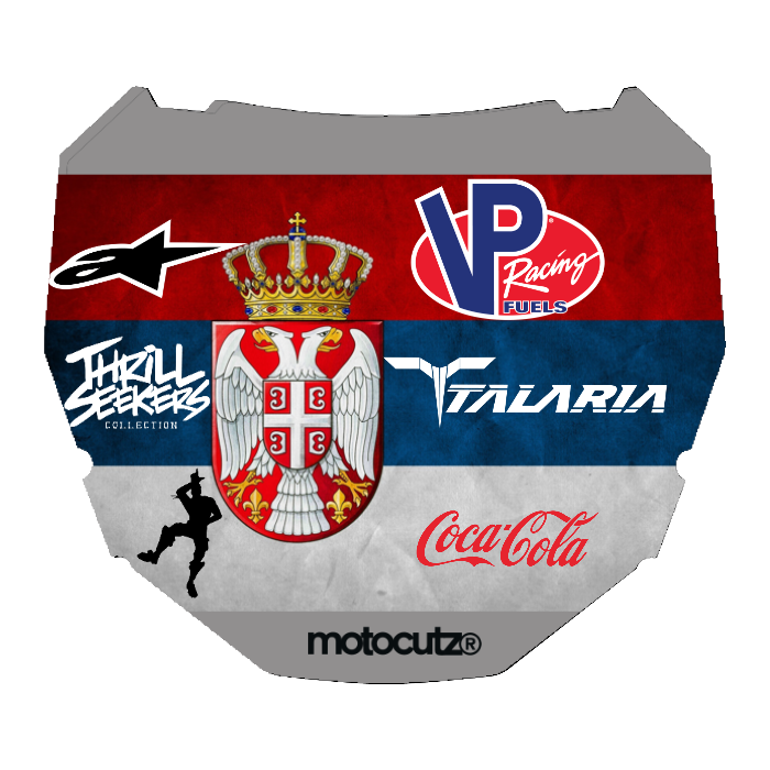 CUSTOM ODI NUMBER PLATE DECAL