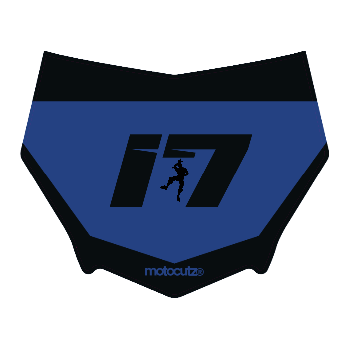 CUSTOM MOTOCUTZ FRONT PLATE DECAL