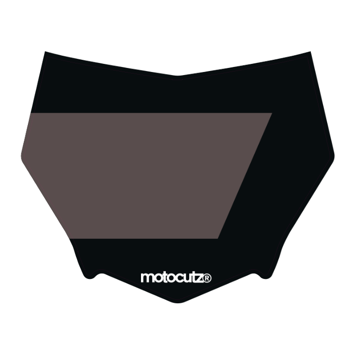 CUSTOM MOTOCUTZ FRONT PLATE DECAL