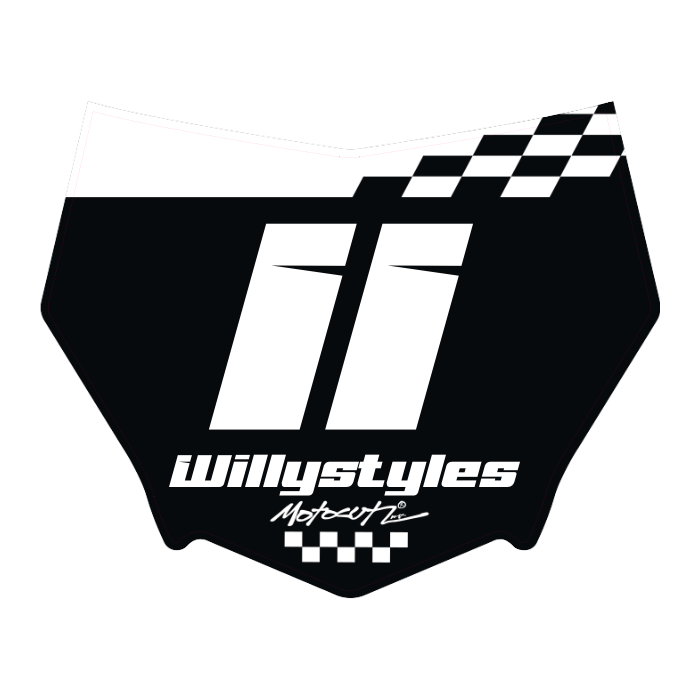 CUSTOM MOTOCUTZ FRONT PLATE DECAL