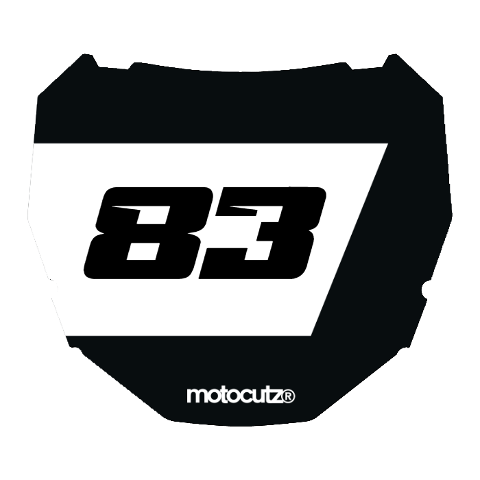 CUSTOM ODI NUMBER PLATE DECAL