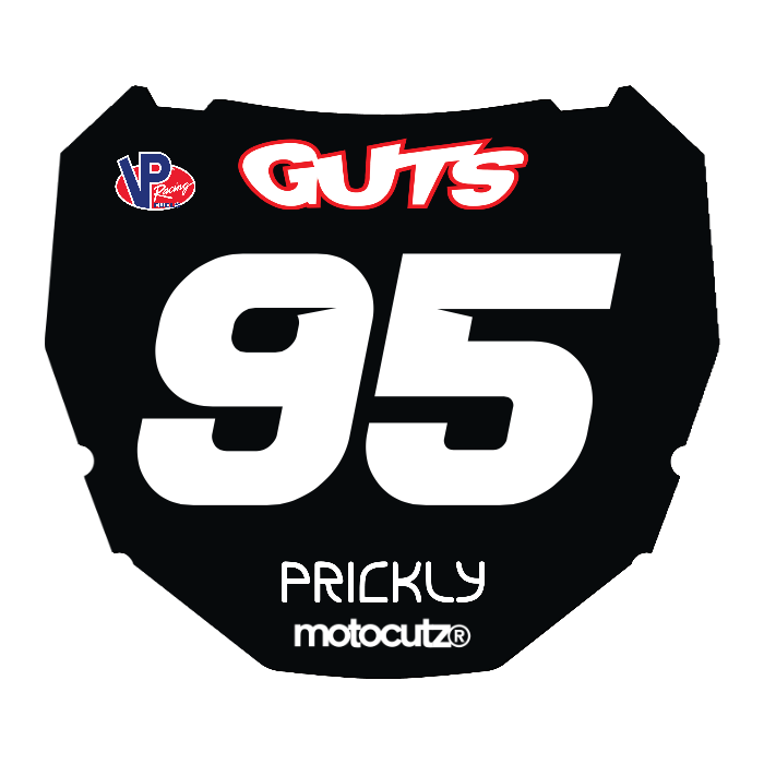 CUSTOM ODI NUMBER PLATE DECAL