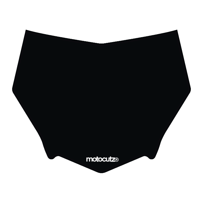 CUSTOM MOTOCUTZ FRONT PLATE DECAL