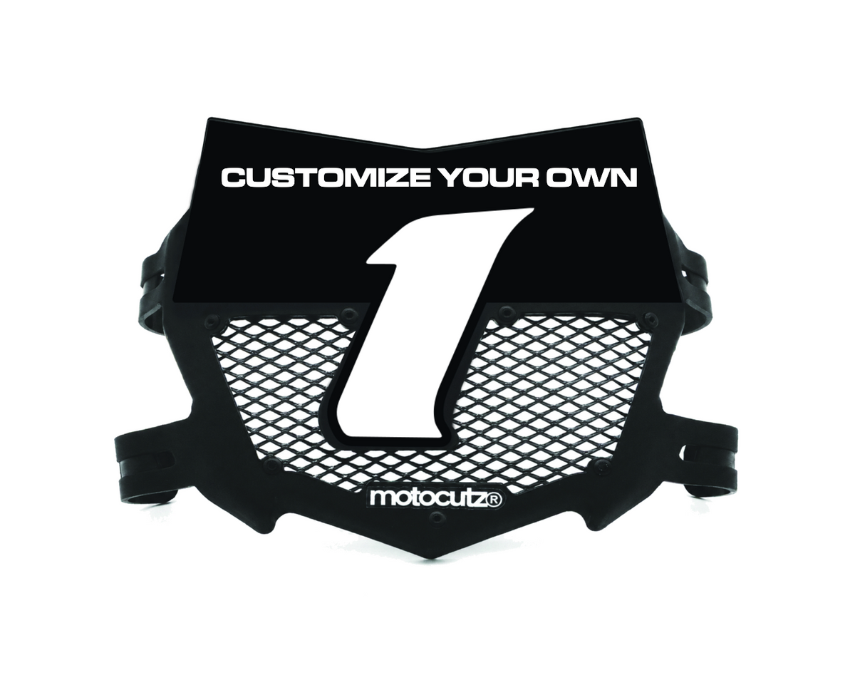 CUSTOM #1 VENTED OG MOTOCUTZ PLATE