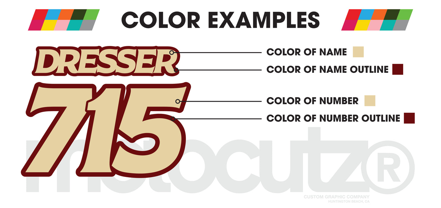JERSEY LETTERING STYLE 3