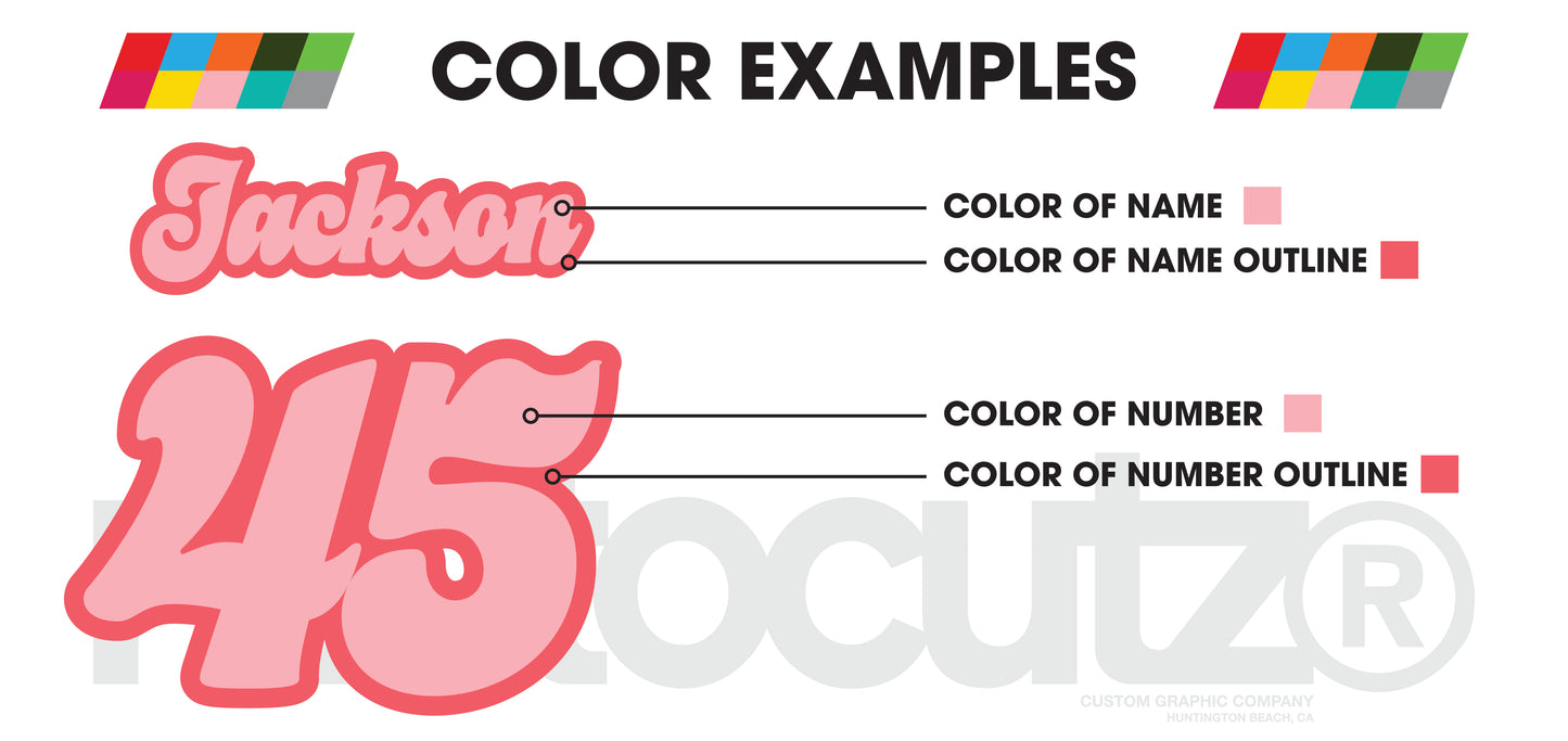 JERSEY LETTERING STYLE 9