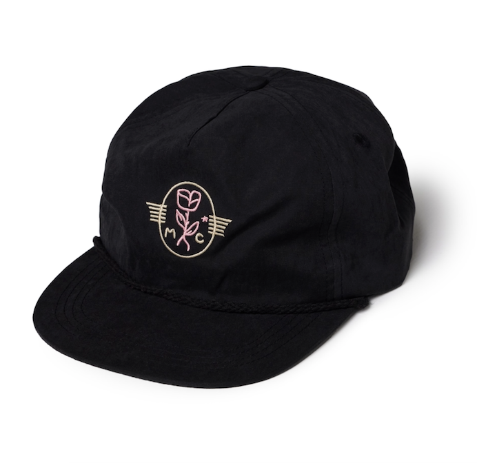 MC Flower Snapback Black
