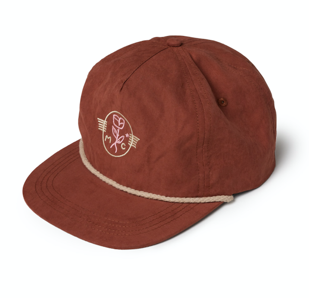 MC Flower Snapback Rust