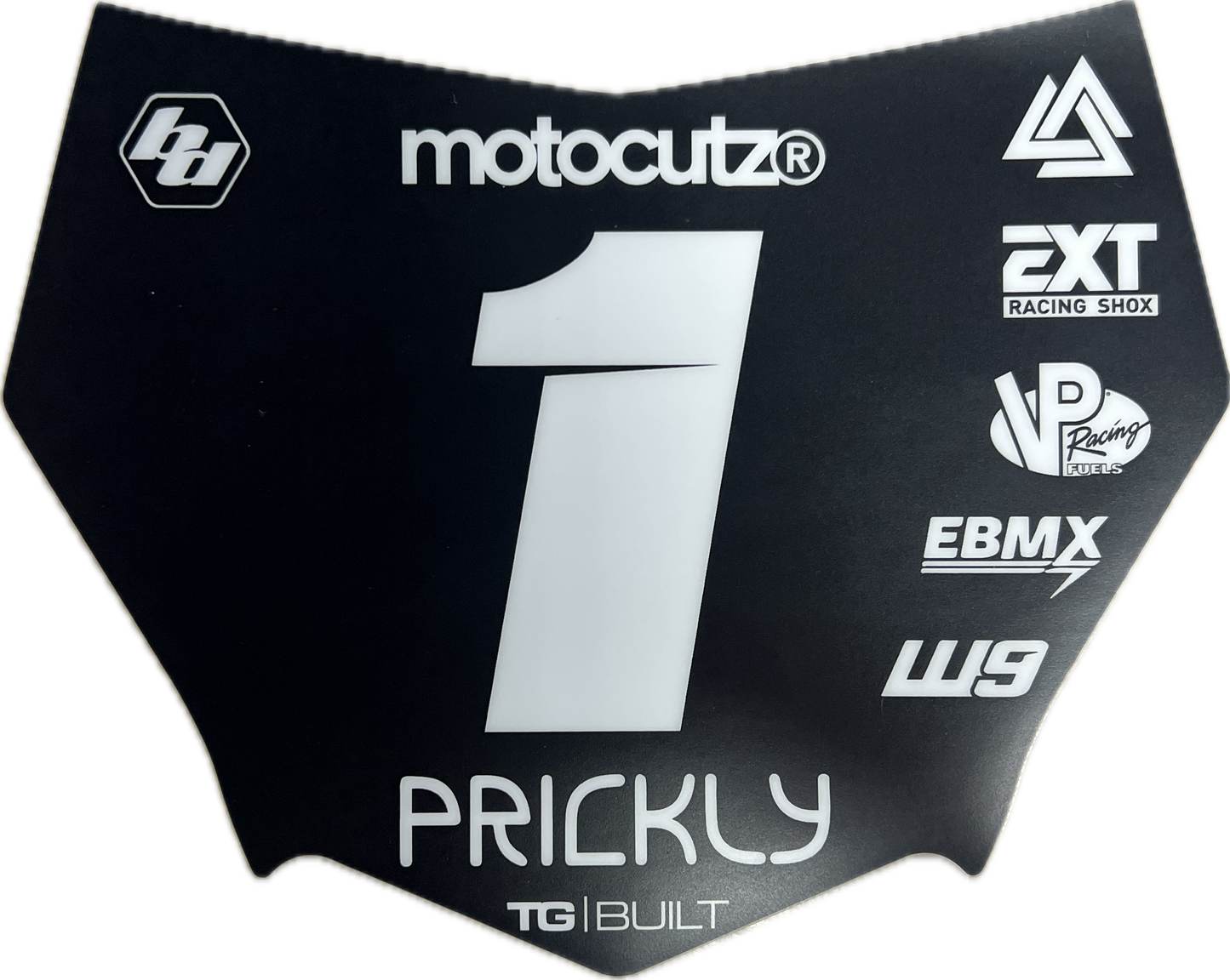 (PRE-MADE) SURRON PLATE 5 - MOTOCUTZ/MATTE