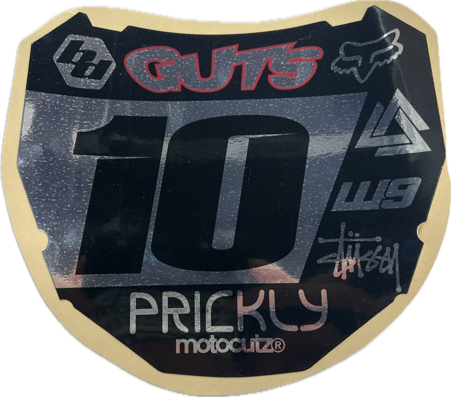 (PRE-MADE) SURRON PLATE 11 - ODI/CHROME/GLOSS