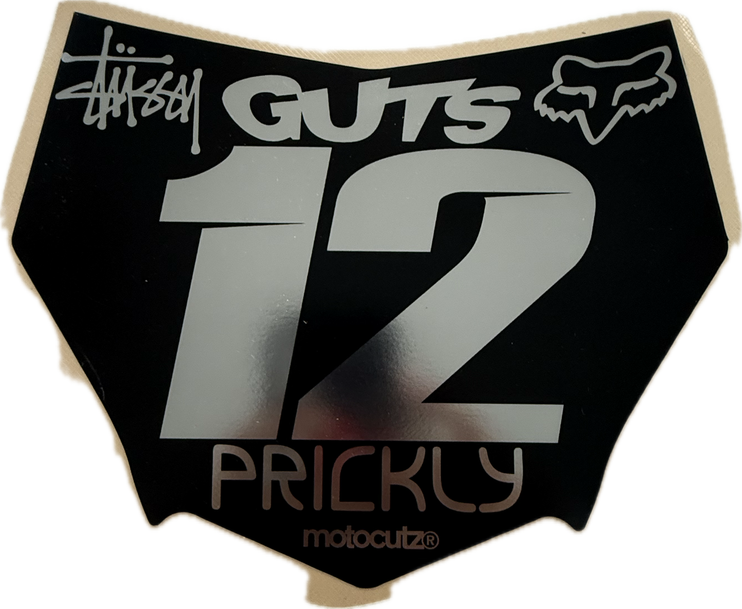(PRE-MADE) SURRON PLATE 21 - MOTOCUTZ/CHROME/MATTE