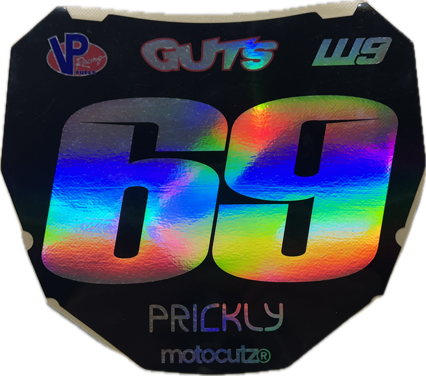 (PRE-MADE) SURRON PLATE 21 - ODI/HOLOGRAM/GLOSS