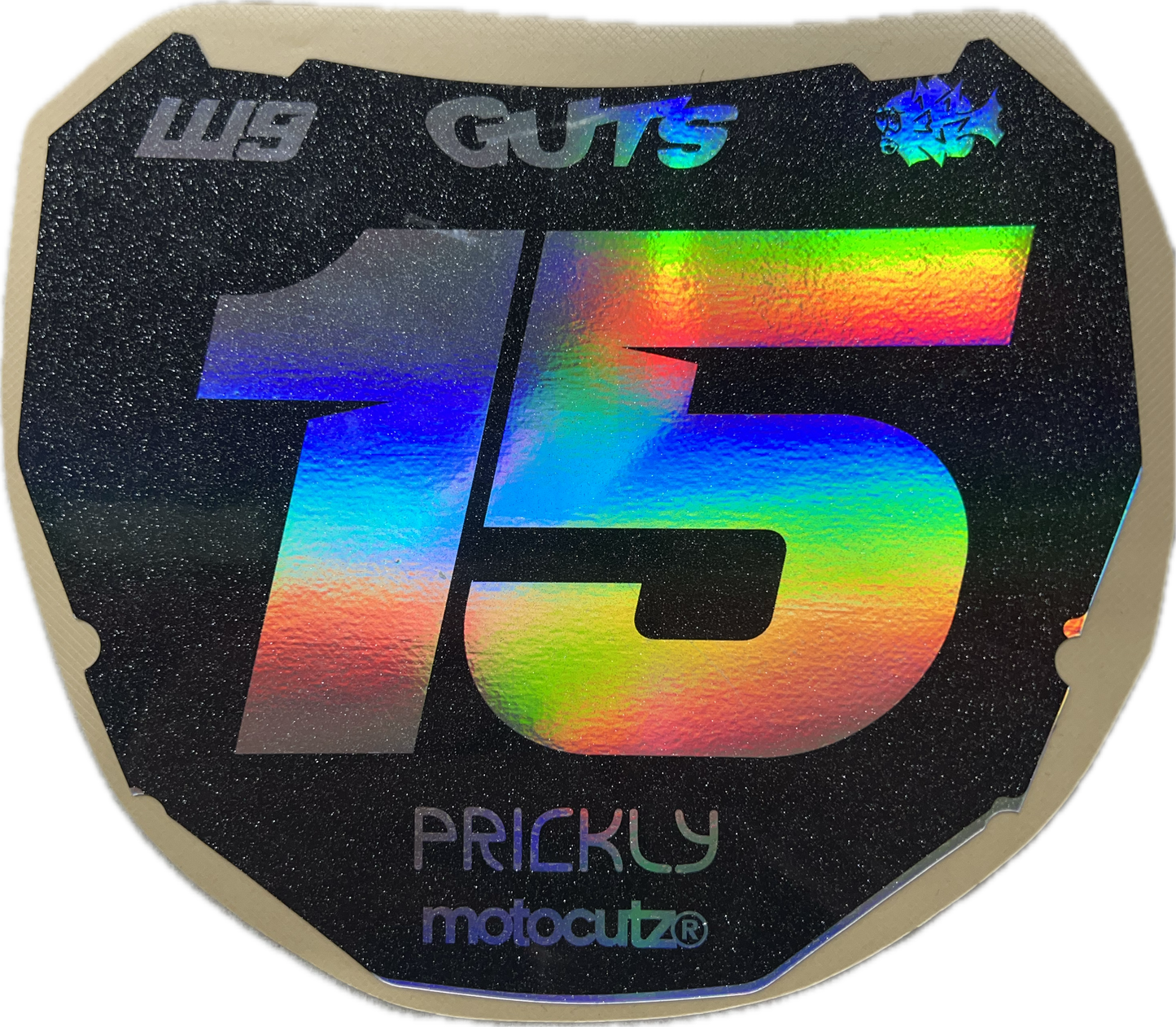 (PRE-MADE) SURRON PLATE 23 - ODI/HOLOGRAM/SPARKLE