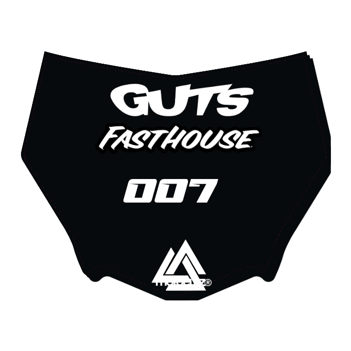 CUSTOM MOTOCUTZ FRONT PLATE DECAL