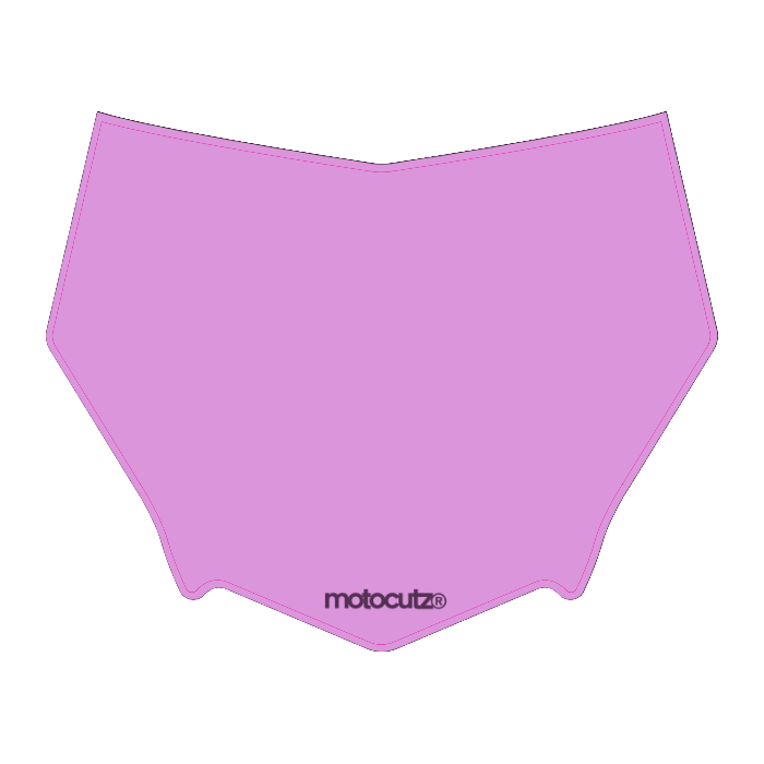 CUSTOM MOTOCUTZ FRONT PLATE DECAL