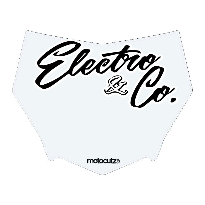 CUSTOM MOTOCUTZ FRONT PLATE DECAL