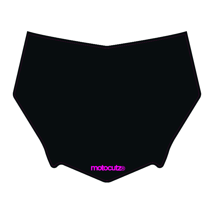 CUSTOM MOTOCUTZ FRONT PLATE DECAL
