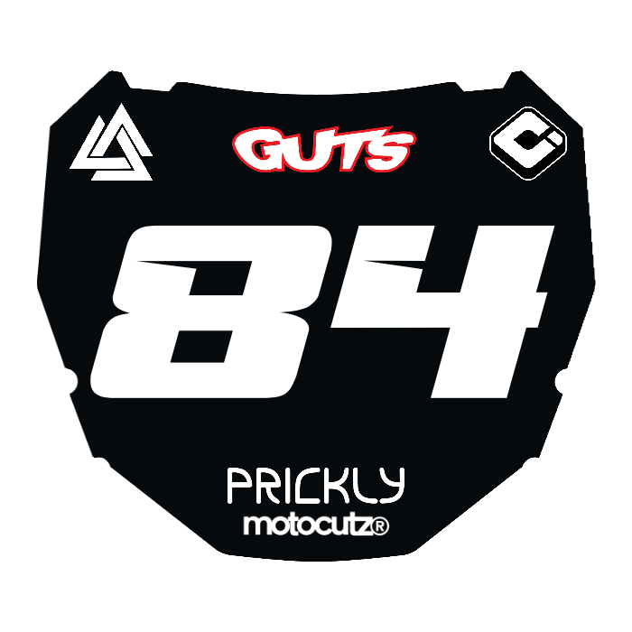 CUSTOM ODI NUMBER PLATE DECAL