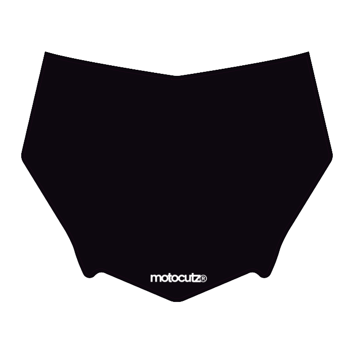 CUSTOM MOTOCUTZ FRONT PLATE DECAL